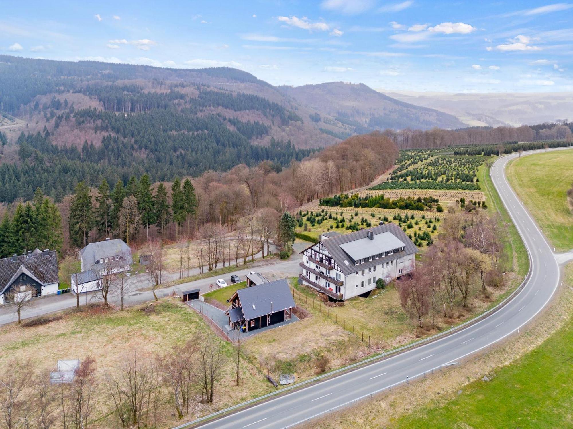 Greenhouse Living Apartment Fagus Mit Terrasse Und Feuerstelle - 6 Minuten Nach Winterberg - 4 Minuten Zur Ruhrquelle - Wandern - Mountainbike Fahren - Reisen Mit Hund & Natur Geniessen Медебах Экстерьер фото